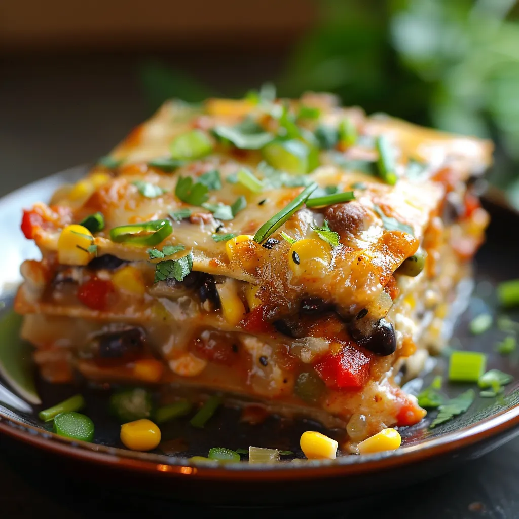 Crowd-Pleasing Vegetarian Tortilla Casserole: Freezer-Friendly Mexican Dish